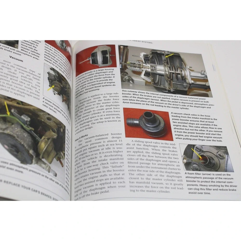 SA‎ Brake Repair How To Diagnose Fix Replace Cars Brakes Step By Step Book